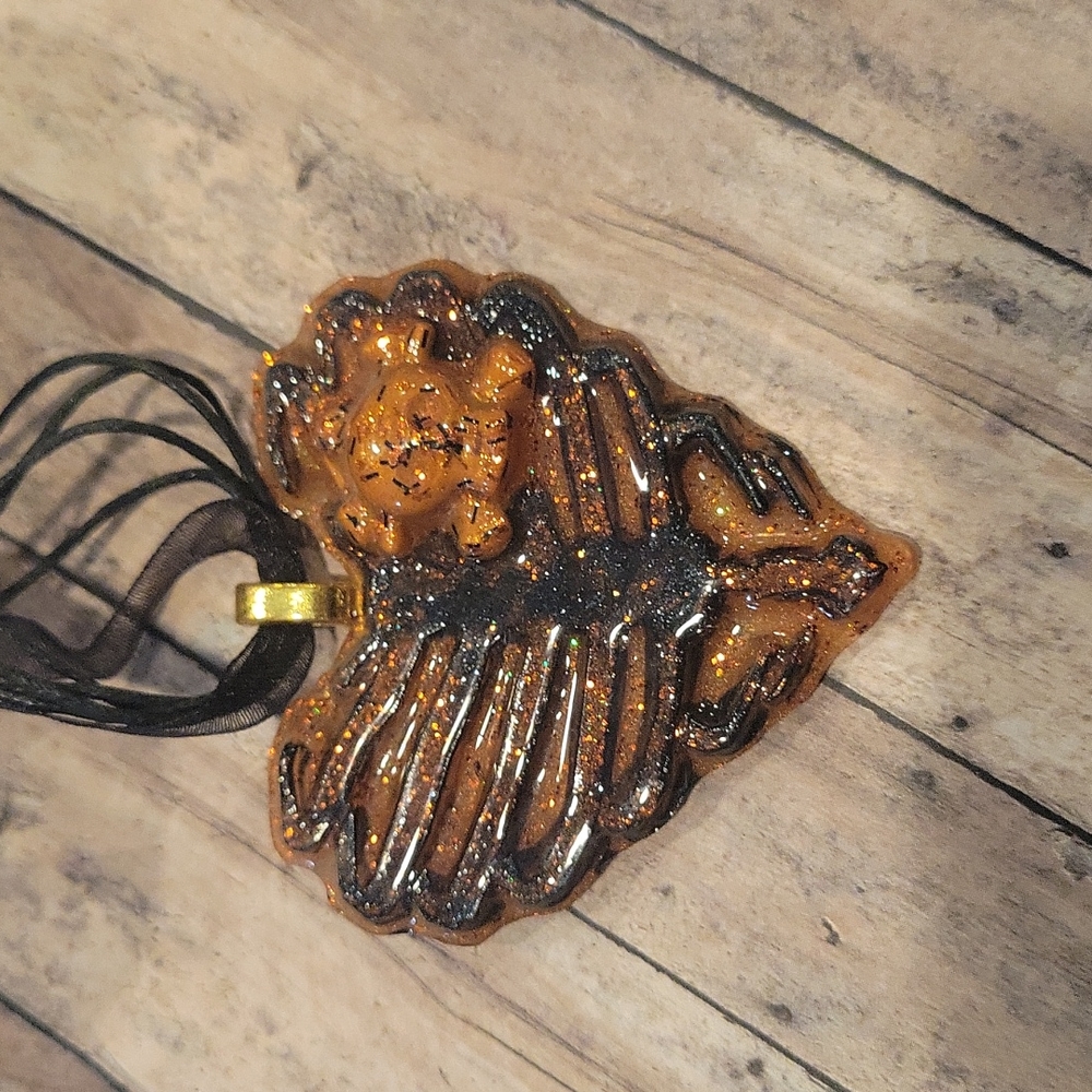 Skeleton Rib Cage Heart Necklace